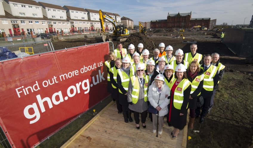 Work starts on new GHA homes in the Gallowgate