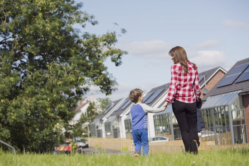 Wheatley homes feature a range of energy efficient measures, including solar panels and technology like ‘Connected Response’, which allows tenants to use cheaper tariff periods during the day or night and has been shown to reduce energy use by up to 30%